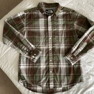 Men’s North Face button down